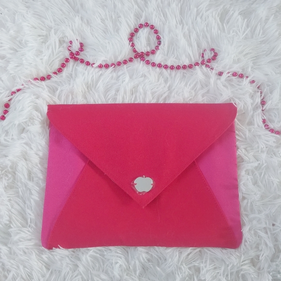 Nina Ricci Handbags - NWOT Nina Ricci Pink Clutch Purse Evening Bag